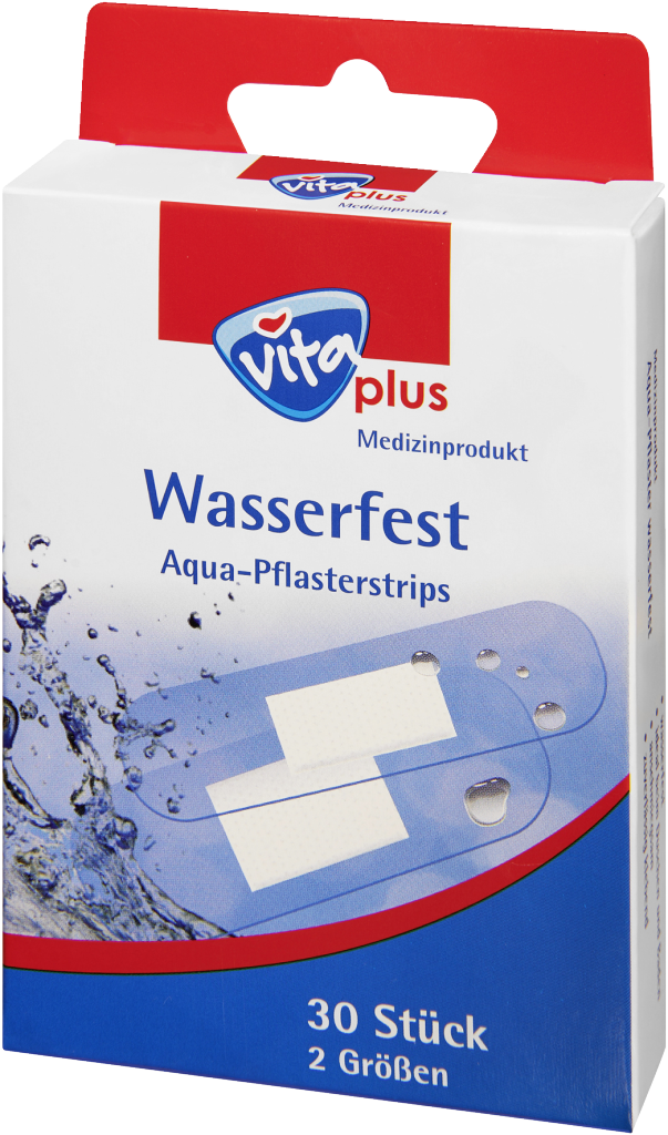 Pflasterbox VitaPlast® SafeCard®“ vollweiß