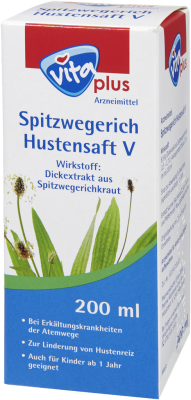 Spitzwegerich Hustensaft V - vita plus