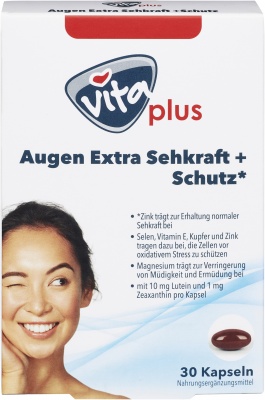 Vita Plus Augen Extra Sehkraft + Schutz 30 Stück