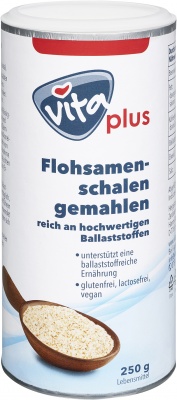 Vita Plus Flohsamenschalen gemahlen 250gr.