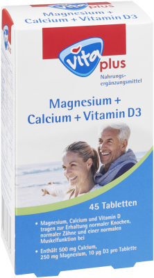 vita plus Magnesium + Calcium + Vitamin D3 