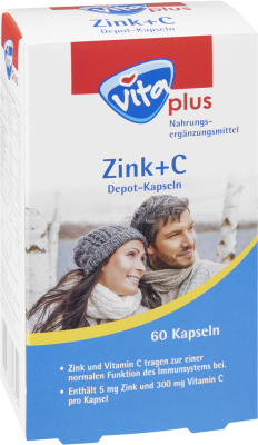 vita plus Zink + C Depot-Kapseln