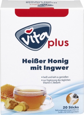 Vita Plus Heißer Ingwer mit Honig Sticks 20er