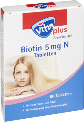 vita plus Biotin 5 mg N Tabletten