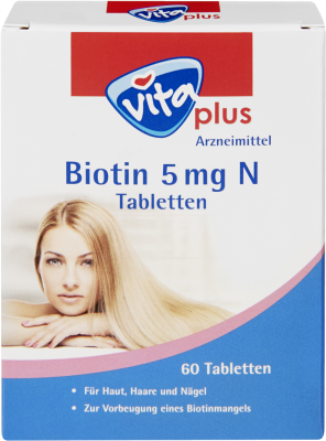 vita plus Biotin 5 mg N Tabletten