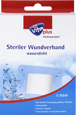 Steriler Wundverband wasserdicht