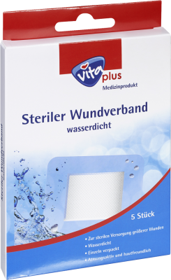 Steriler Wundverband wasserdicht