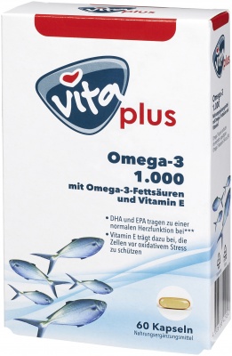 Vita Plus Omega Kapseln 60 Stück