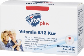 Vita Plus B12 Kur 10 Ampullen 7 ml