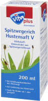 Spitzwegerich Hustensaft V - vita plus