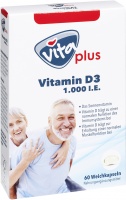 VP Vitamin D3 60 Weichkapseln