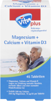 vita plus Magnesium + Calcium + Vitamin D3 