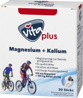 Vita Plus Magnesium + Kalium Sticks 30 Stück